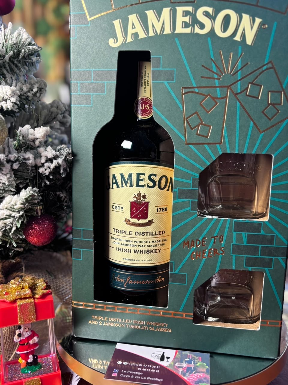Coffret Jameson Irish Whiskey