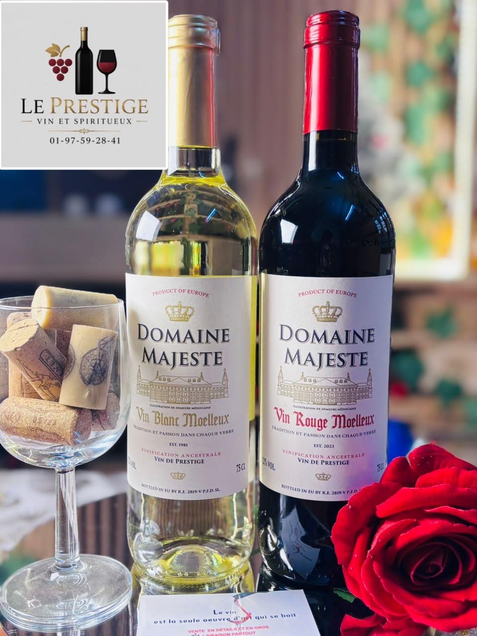 Domaine Majesté Blanc Moelleux