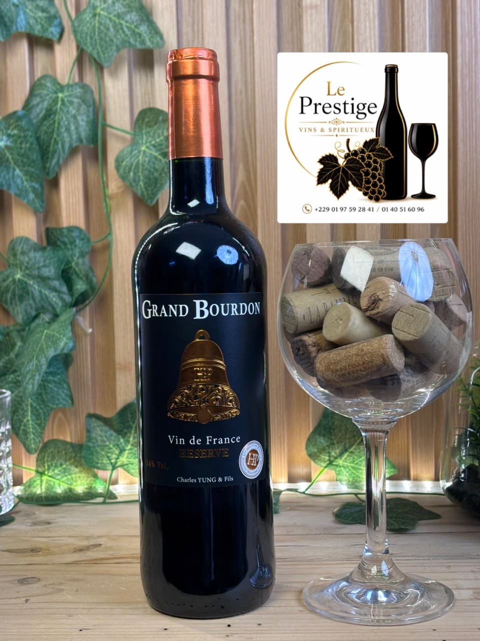 Grand Bourdon Vin de France Réserve Rouge