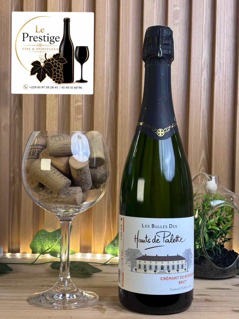 Les Bulles Des Hauts de Palette Crémant de Bordeaux Brut