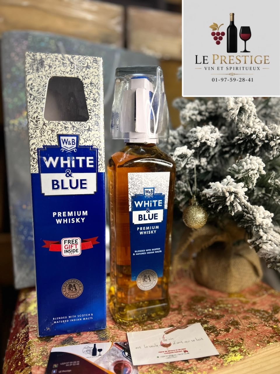 White & Blue Premium Whisky